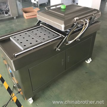 Double Chamber Food Fish Vacuum Packing Machine